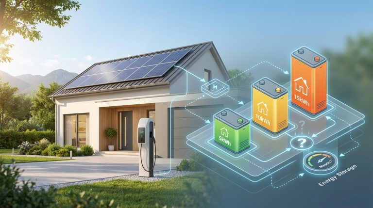 Home battery capacity comparison for residential energy storage