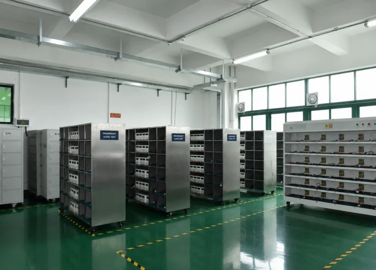 Graspmart battery aging test racks for residential energy storage quality control